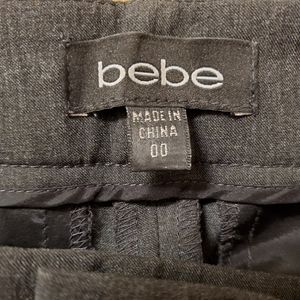 Grey bebe dress pants